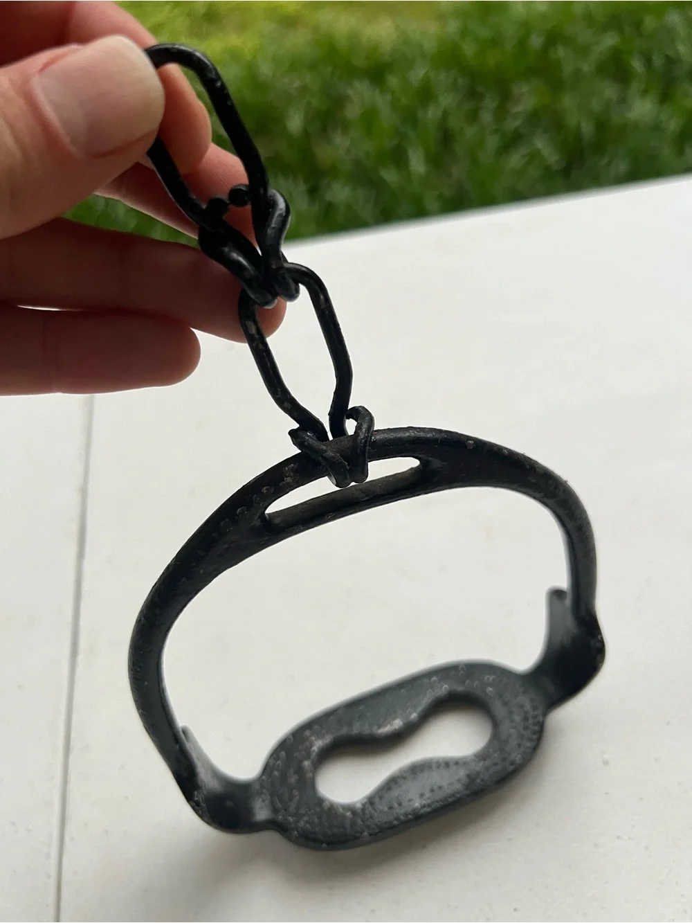 Antique Iron Stirrup
